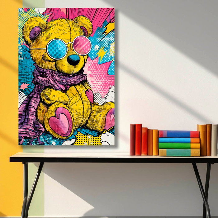Wallity BSRPOPC-017 Pintura Decorativa en Lienzo Multicolor 70 x 100 cm Wallity BSRPOPC-017 Pintura Decorativa en Lienzo Multicolor 70 x 100 cm